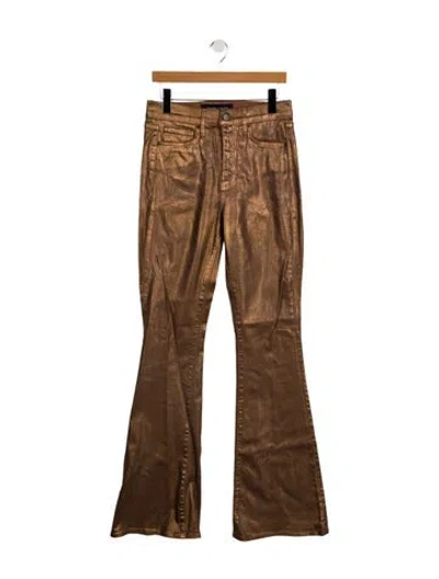Pre-owned Veronica Beard High-rise Wide Leg Jeans W/ Tags In Brown