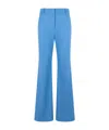 Veronica Beard High-waist Palazzo Pants In Blue