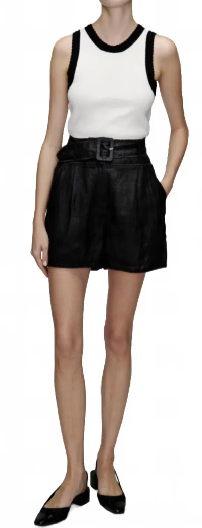 Veronica Beard Hobbes Short In Black