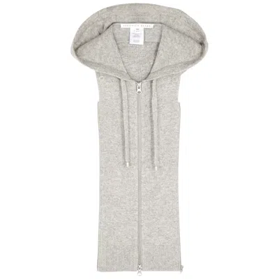 Veronica Beard Hooded Cashmere Dickey In Gray