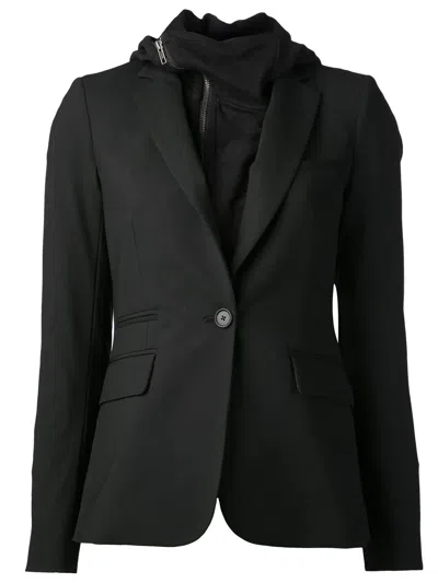 Veronica Beard Hooded Jacket In Black