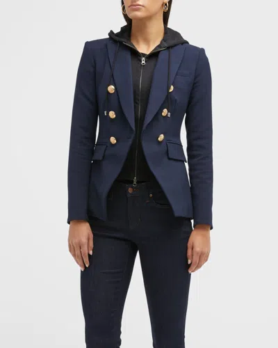 Veronica Beard Hoodie Dickey In Black