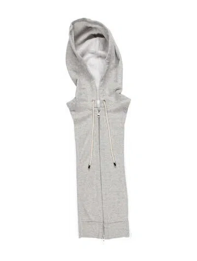 Pre-owned Veronica Beard Hoodie Dickey Dickey In Gray