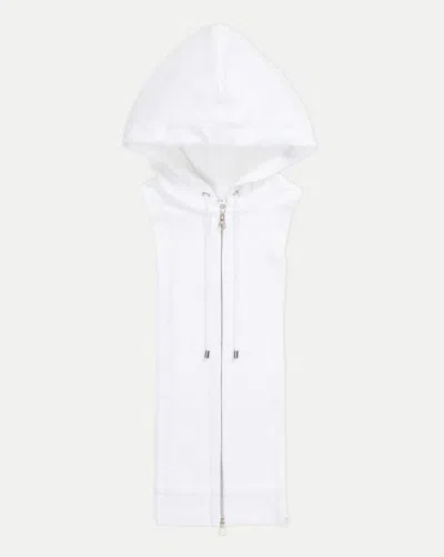 Veronica Beard Hoodie Dickey In White