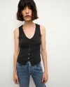 Veronica Beard Hoorne Tank In Black