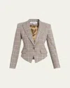 Veronica Beard Hosanna Dickey Jacket In Multi