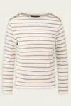 Veronica Beard Hovey Oberteil Aus Baumwoll-jersey Mit Streifen