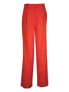 Veronica Beard Hyser Pleated Wide-leg Trousers