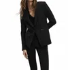 Veronica Beard Iconic Scuba Dickey Jacket In Black