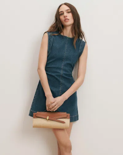 Veronica Beard Imara Denim Mini Dress