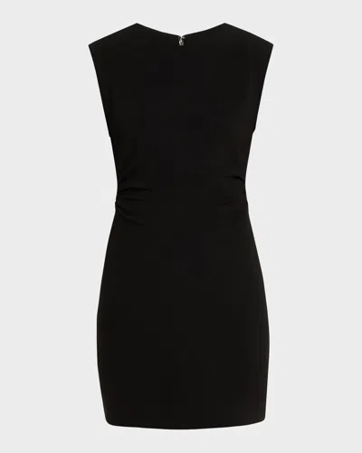Veronica Beard Imara Mini Dress In Black