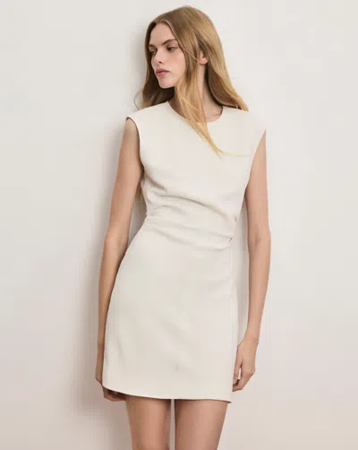 Veronica Beard Imara Mini Dress In Neutral