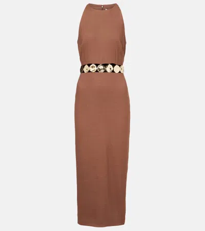 Veronica Beard Isla Embellished Midi Dress