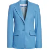 Veronica Beard Izara Dickey Jacket In Blue