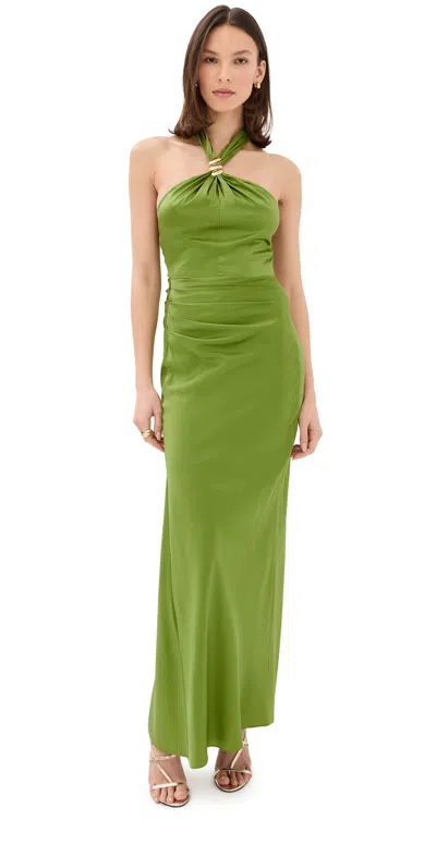 Veronica Beard Izaren Dress Cactus In Green