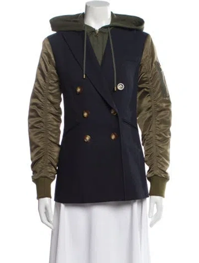Pre-owned Veronica Beard Jacket In Blue