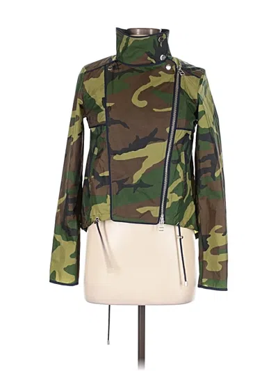 Pre-owned Veronica Beard Jacket In Green