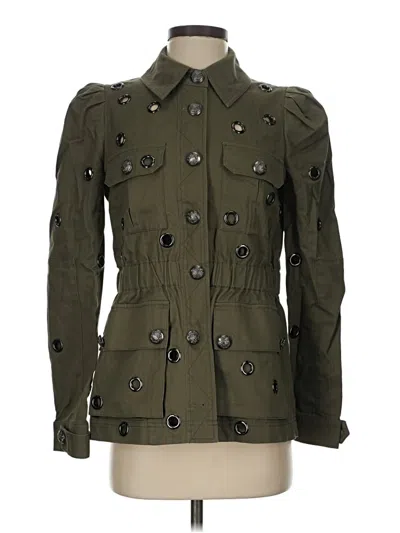 Pre-owned Veronica Beard Jacket In Green