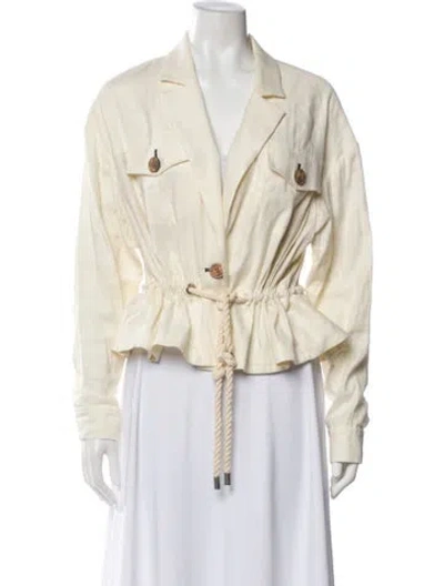 Pre-owned Veronica Beard Jacket In Neutral
