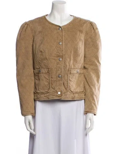 Pre-owned Veronica Beard Jacket In Neutral