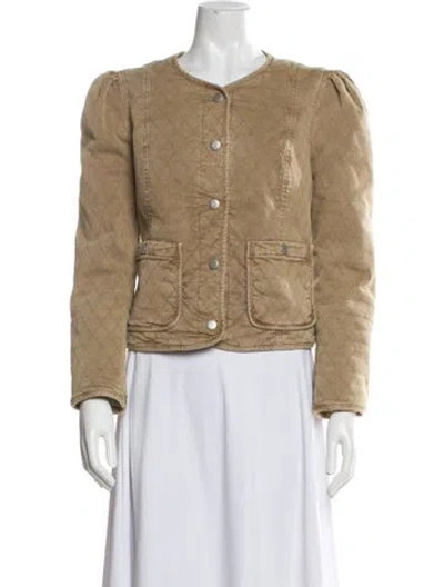 Pre-owned Veronica Beard Jacket In Neutral
