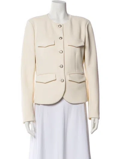 Pre-owned Veronica Beard Jacket In Neutral