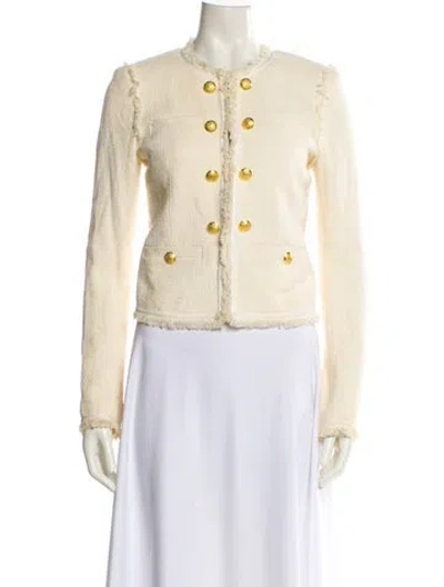 Pre-owned Veronica Beard Jacket In Neutral