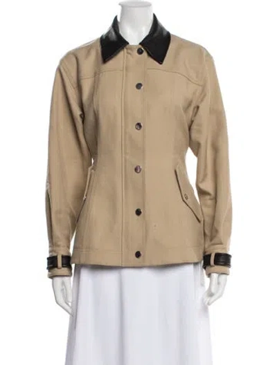 Pre-owned Veronica Beard Jacket In Neutral