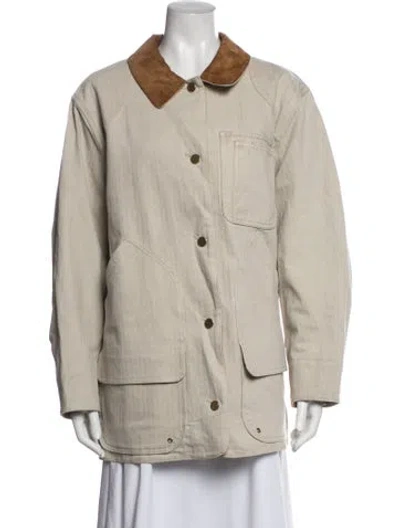Pre-owned Veronica Beard Jacket In Neutrals