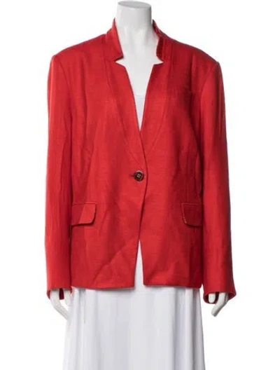 Pre-owned Veronica Beard Jacket In Red