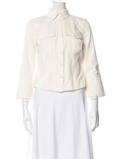 Pre-owned Veronica Beard Jacket W/ Tags In White