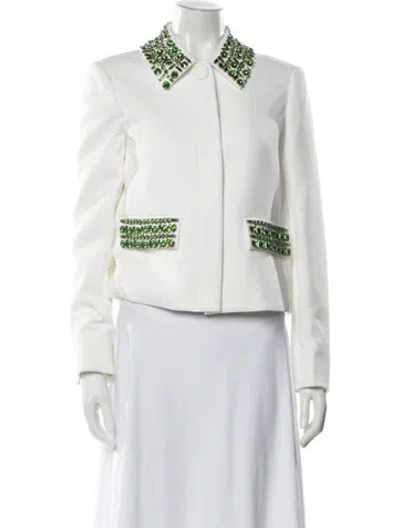Pre-owned Veronica Beard Jacket W/ Tags In White