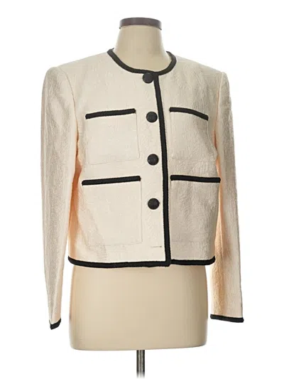 Pre-owned Veronica Beard Jacket In White