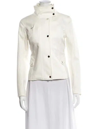 Pre-owned Veronica Beard Jacket In White