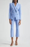 Veronica Beard Jaya Kick-flare Pants In Hydrangea