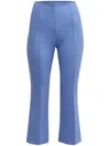 Veronica Beard Jaya Kick-flare Pants In Purple