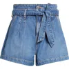 Veronica Beard Jaylen Denim Shorts In Multi