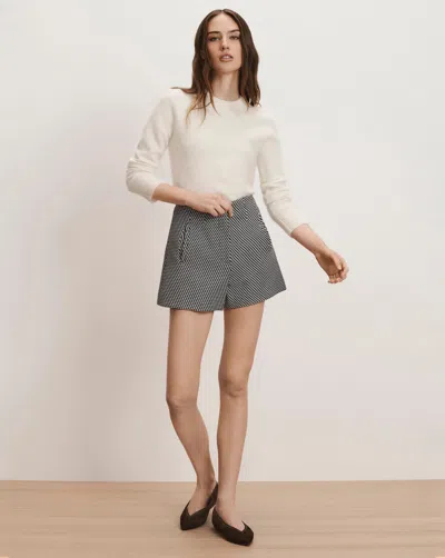 Veronica Beard Jazmin Tweed Short In Gray