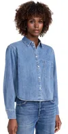Veronica Beard Jean Aderes Top Starlight In Starlight