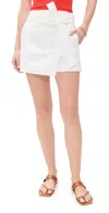 Veronica Beard Jean Agee Skort White