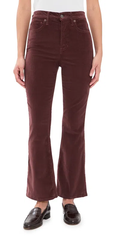 Veronica Beard Jean Carson Corduroy Pants Burgundy