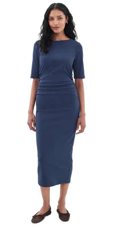 Veronica Beard Jean Charissa Dress Heritage Navy