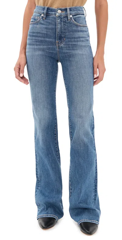 Veronica Beard Jean Crosbie Wide Leg Jeans Memory Lane