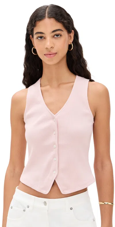 Veronica Beard Jean Hoorne Top Pink Clay