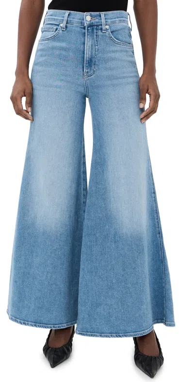 Veronica Beard Jean Jesse Ultra Flare Jeans Big Splash In Blue