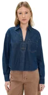 Veronica Beard Jean Khai Top Bright Blue In Blue