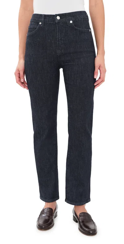 Veronica Beard Jean Milla Slim Straight Jeans Indigo Rinse