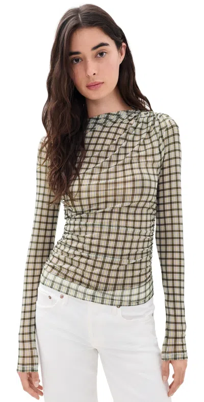 Veronica Beard Jean Nuvina Top Loden Multi