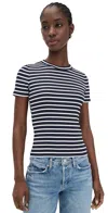 Veronica Beard Jean Pruitt Tee Navy/white