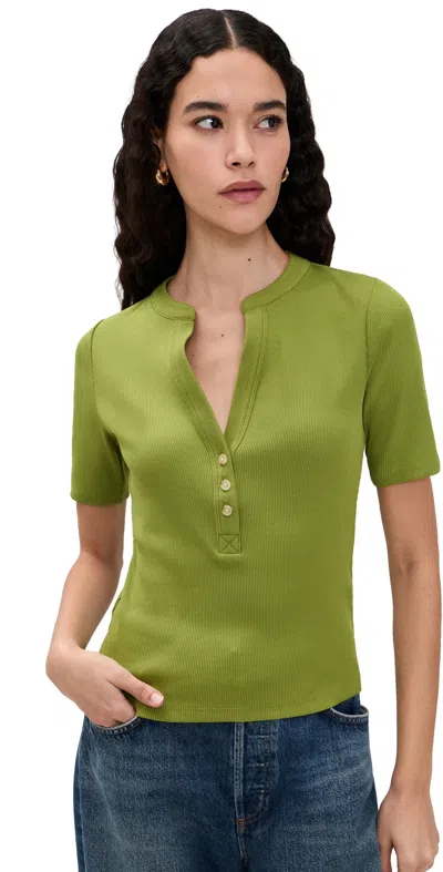 Veronica Beard Jean Reubian Top Cactus In Green